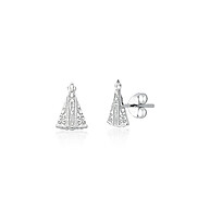 Brinco Prata 925 N.S. Aparecida: Elegância e Fé - imagem 1