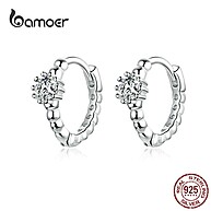 Brincos Argola Bamoer: Elegância em Prata 925 - imagem 1