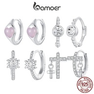 Brincos Bamoer 925: Elegância em Prata - imagem 1