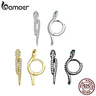 Brincos Bamoer Prata 925: Elegância e Versatilidade - imagem 1