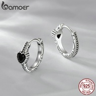 Brincos Bamoer Prata 925: Elegância Noturna - imagem 1