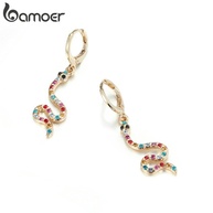 Brincos de Cobra com Strass Bamoer: Elegância Retrô - imagem 1