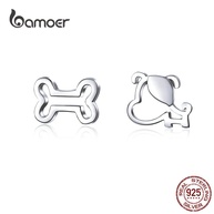 Brincos de Gato Prata 925 Bamoer: Elegância Antialérgica - imagem 1
