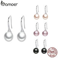 Brincos de Pérola Bamoer 925: Elegância Feminina - imagem 1