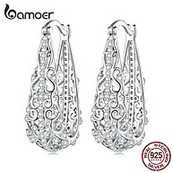 Brincos de Prata 925 Bamoer: Elegância Retro - imagem 1