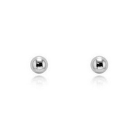 Brincos de Prata 925: Elegância em 4mm - imagem 1