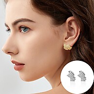 Brincos Folheados Ouro 18k: Luxo e Delicadeza - imagem 1