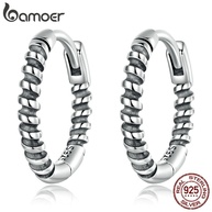 Brincos Prata 925 Bamoer: Elegância Atemporal - imagem 1