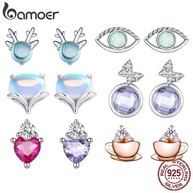 Brincos Prata 925 Bamoer: Elegância e Brilho! - imagem 1