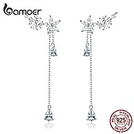 Brincos Prata 925 Bamoer: Elegância em Cada Detalhe - imagem 1
