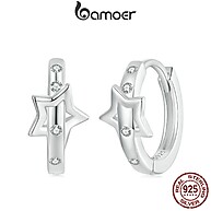 Brincos Prata 925 Bamoer: Estilo e Elegância - imagem 1