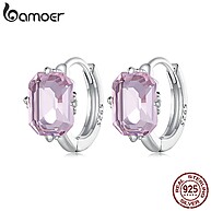 Brincos Prata 925 Rosa: Elegância para Presentear ✨ - imagem 1