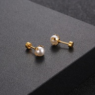 Brincos Redondos Banhados a Ouro 18K: Elegância Diária - imagem 1