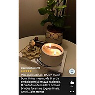 Vela Yin-Yang: Baunilha & Chocolate + Brinde! - imagem 1