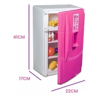 Geladeira Infantil Infinity Deluxe Rosa - Brinquedo Educativo com Frutinhas - imagem 3