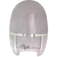 Bolha Para-brisa Moto Harley Davidson Fat Boy 62x47cm - Cristal Transparente - imagem 2