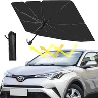 Protetor Solar Para-brisa Automotivo Dobrável 130x80cm - Proteção UV e Térmica Essencial - imagem 2