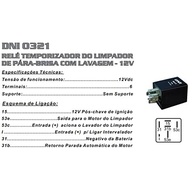 Rele Limpador Para-Brisa DNI 0321 12V 6 Terminais: A Solução Perfeita para Fiat, Mercedes-Benz e John Deere - imagem 3
