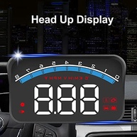 Head Up Display Qivine 3.5" OBD2: Seu Velocímetro Inteligente no Para-brisa! - imagem 4