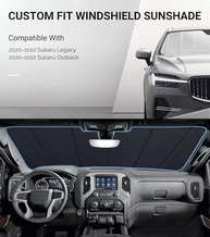 Para-brisa Refletivo para Subaru Legacy/Outback 2020-2022 - Película de Alumínio com Proteção Solar Máxima - imagem 3