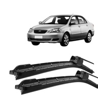 Par de Palhetas Limpador Para-Brisa Silicone Premium para Corolla Filder 2004-2008 (Tipo Gancho) - imagem 2