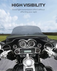 Para-brisa Benlari 8" para Harley Davidson Touring: Estilo e Proteção para sua Street Glide - imagem 4