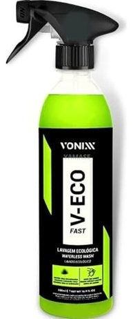 V-eco Fast: Limpador Automotivo a Seco Biodegradável para Vidros e Para-brisas - 500ml - imagem 2