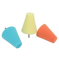 Cone de Polimento de Esponja Cônica para Broca ROS - Kit Profissional para Acabamento Impecável em Carros, Barcos e Motocicletas - imagem 2