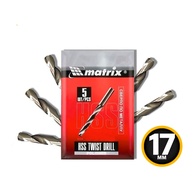 Brocas Aço Rápido 17mm MTX: Kit com 5 Peças - imagem 1