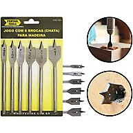 Brocas Para Madeira Fertak 1201: Perfure com Precisão! - imagem 1