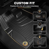 Tapetes de Carro AOMSAZTO para Ford Bronco Sport 2021-2024: Proteção Total All-Weather - imagem 4
