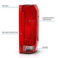Kit Lâmpada Traseira Vermelha AmeriLite para Ford Bronco/F-Series Styleside (89-98) - Lado Motorista e Passageiro - imagem 5