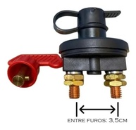 Chave Geral de Bateria 12-24V com Chave Removível e Terminais de Bronze - Segurança Total! - imagem 5