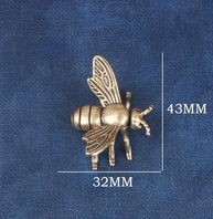 Estatueta de Abelha em Bronze - Decoração de Mesa e Escritório com Estilo Natural - imagem 4