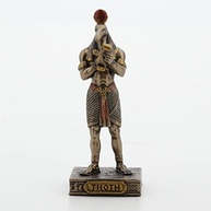 Veronese Design Thoth - Estátua do Deus da Sabedoria em Resina com Acabamento Bronze - imagem 3