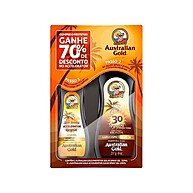 Bronzeado Perfeito: Kit Australian Gold FPS 30 + Bronzeador - imagem 1
