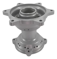 Kit Cubo Traseiro Completo Bros 125/150/160 CRF 230: Raios 4mm e Rolamentos Premium - imagem 2