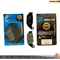 Pastilha de Freio Traseira Force Tek: NXR Bros 160, Twister 2016+, XRE 190, CB 190 - imagem 5