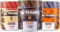 Kit 3x Pasta de Amendoim 600g com Whey Protein - Dr Peanut BROWNIE-BUENISSIMO-CHOCOTINE - imagem 1