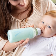 Dr. Brown's Options+ Capa de Silicone para Mamadeira de Vidro - Segurança e Conforto para Bebês - imagem 3