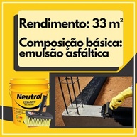 Kit Neutrol Base Agua Baldrame Vedacit 18l + 1 Broxa Atlas - imagem 3