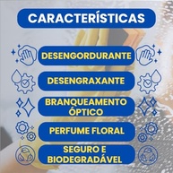 Deterbom BT36 5L - Detergente Concentrado Multiuso com Aroma Suave - imagem 4