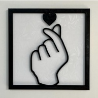 Kit Quadros BTS - Decore com Estilo K-pop | 3 Molduras Modernas 20x20cm - imagem 5