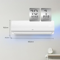 Ar Condicionado Split Inverter 9000 BTU/h – Silencioso, Eficiente e com Dupla Função Quente/Frio - imagem 3