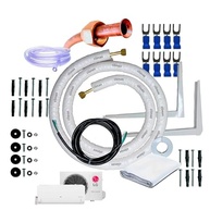 Kit de Instalação Completo com Suporte para Condensadora LG 9000 BTUs Dual Inverter Voice - 3 Metros - imagem 2