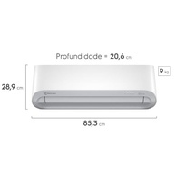 Ar-Condicionado Electrolux Inverter 9.000 BTUs Frio – Tecnologia Adapt, Design Moderno e Economia de Energia - imagem 3