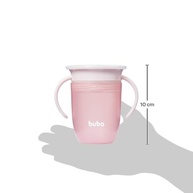 Copo de Treinamento Rosa Buba - Seguro, Antivazamento e Livre de BPA - imagem 3