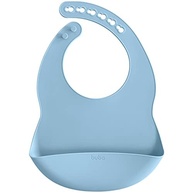 Buba Babador Pega Migalhas em Silicone Azul - Proteção e Estilo para Bebês - imagem 2