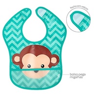 Buba Babador Com Bolso Macaco Impermeável com Fechamento em Velcro - imagem 3