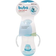 Copo C Alça Ursinho Buba Azul 250ml - Seguro e Ergonômico para Bebês - imagem 4